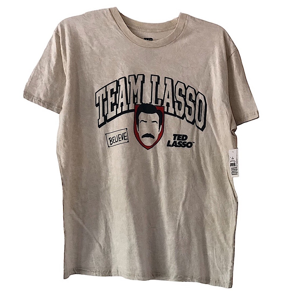 Ted Lasso “Team Lasso” Unisex Graphic Casual Tee T-shirt Top Shirt